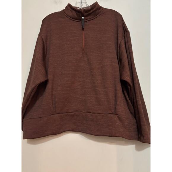 Athleta Altitude Polartec Half Zip Sweatshirt 2X Pullover Women's Size 2XL - Picture 2 of 9